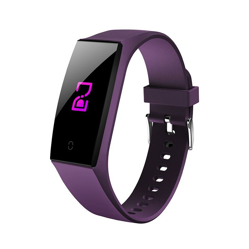 Color Display Wristband HR Blood Pressure Female Period Monitor Smart Watch