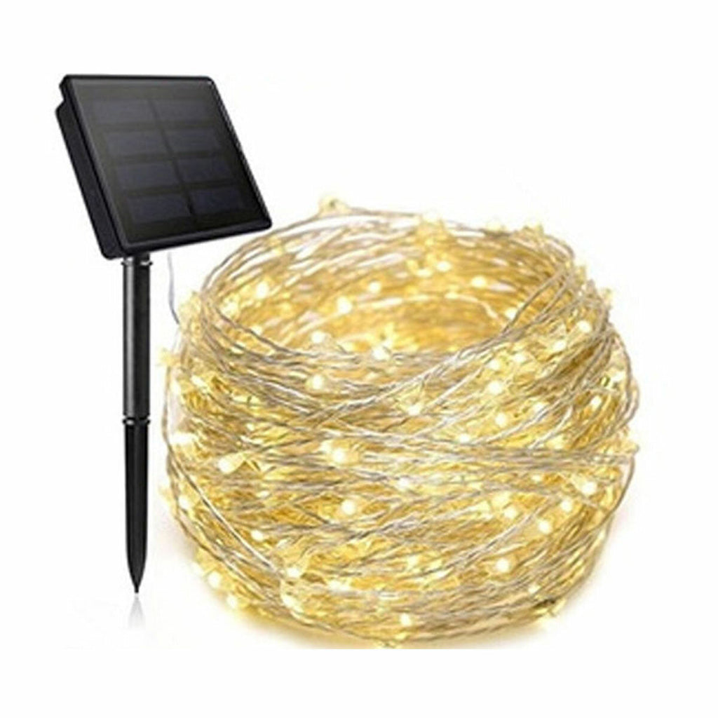 300/400 LED Waterproof Colorful Light Fairy String Rope Solar Lights Outdoor