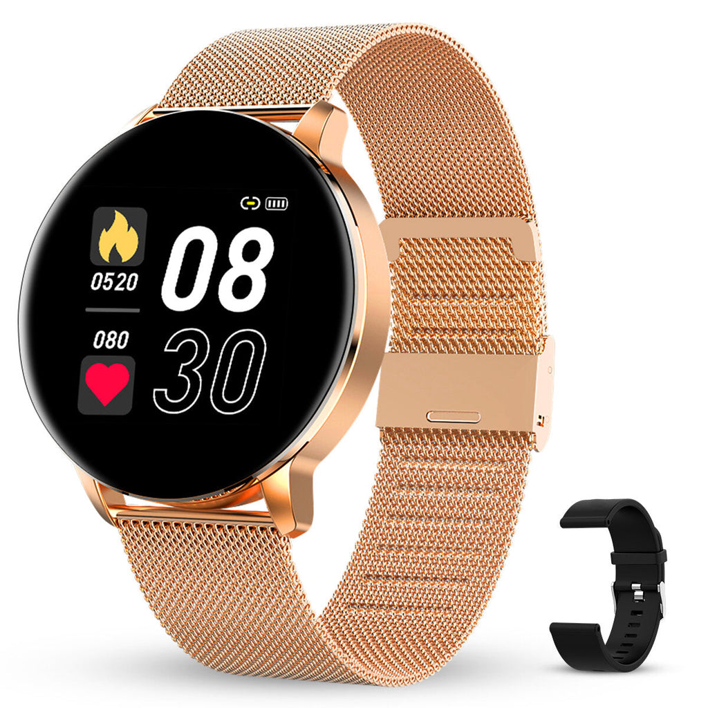 1.3 inch IPS Full Touch Screen Bluetooth 5.0 Heart Rate Blood Pressure SpO2 Monitor Multi-sport Modes Dial Market IP67 Waterproof Smart Watch