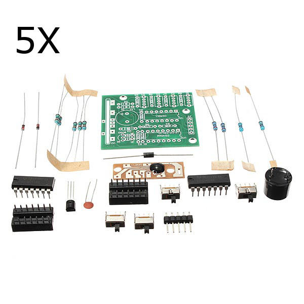 5Pcs DIY 16 Music Box 16 Sound Box Kit Electronic DIY Suite