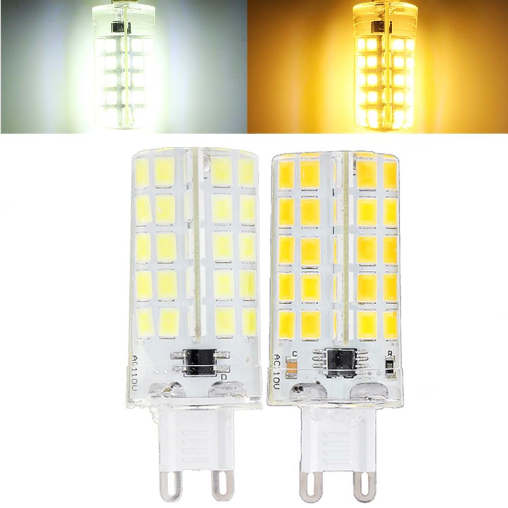 Dimmable G9 7W SMD 5730 LED Corn Light Bulb Replace Chandelier Lamp AC110/220V