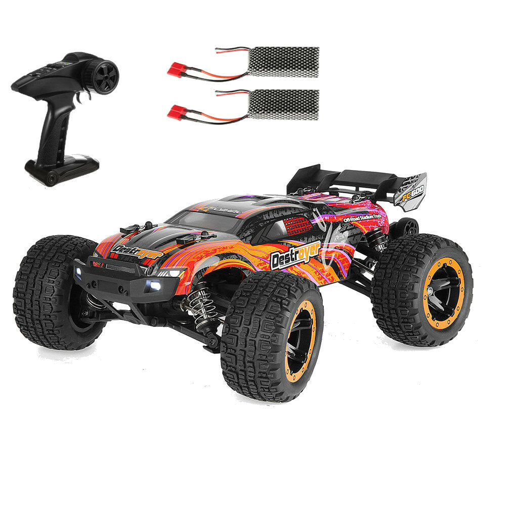 RTR 1/16 2.4G 4WD 45km/h Brushless Fast RC Cars Trucks Vehicles with Oil Filled Shock Absorber