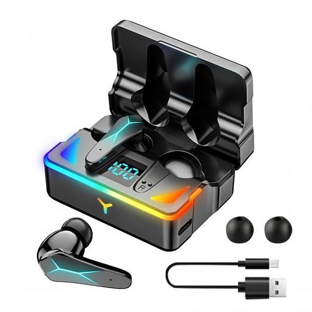 Portable Convenient Wireless Headset Sound Positioning Cool Light Portable