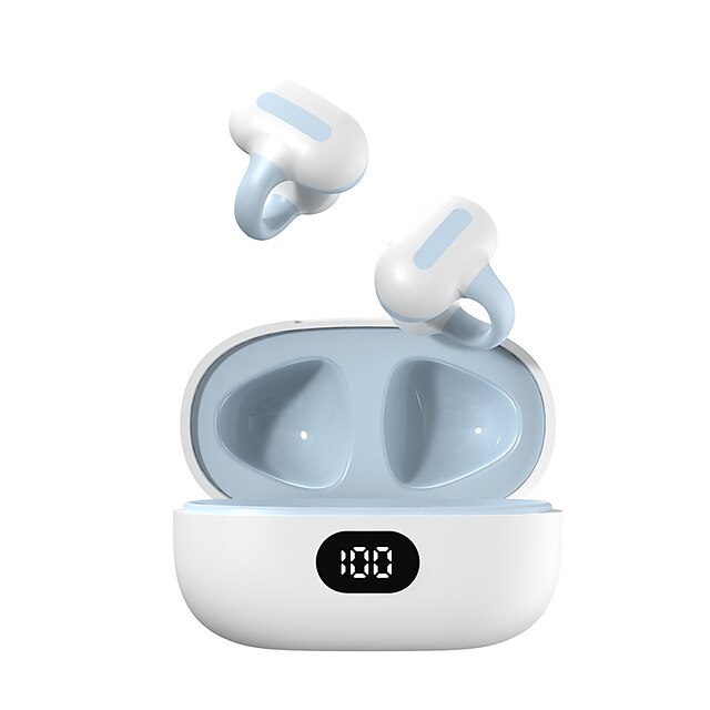 True Wireless Headphones TWS Earbuds Ear Clip Bluetooth 5.3 Stereo Surround sound HIFI for Travel Entertainment