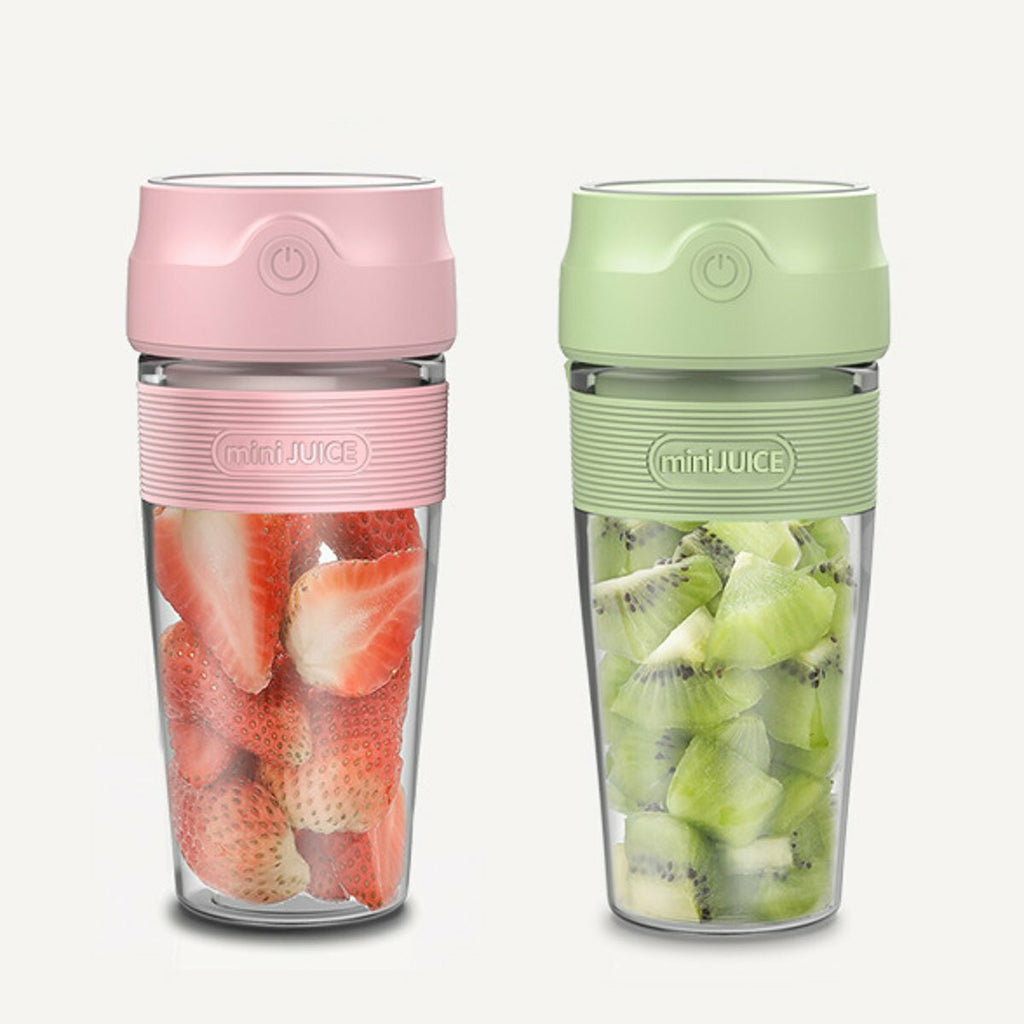 300ml Portable Electric Fruit Juicer USB Rechargeable Smoothie Maker Juicing Cup