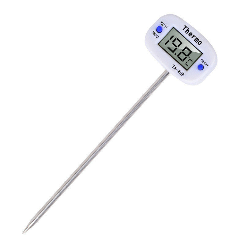 Food Thermometer Fast Temperature Measurement 304 Stainless Steel for Kitchen