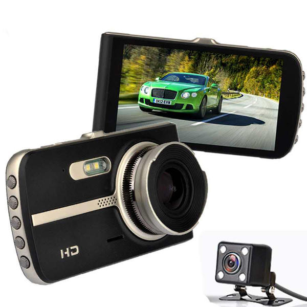 4.0 Inch 1080P IPS Screen Sensor MOV H.264 Car DVR