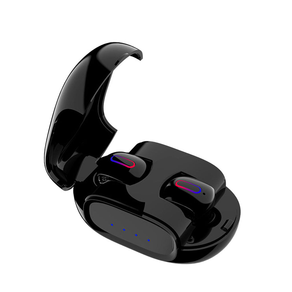 TWS Bluetooth 5.0 Earphone Digital Display IPX5 Waterproof Wireless Hi-Fi Stereo Headphones with Mic for Hu