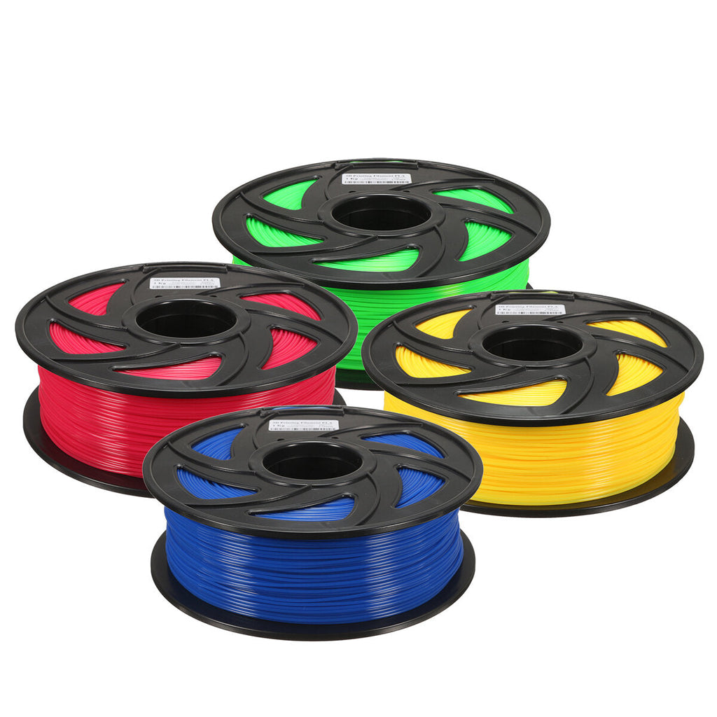 1.75mm 1KG PLA Transparent Red/Blue/Green/Yellow Filament For 3D Printer RepRap