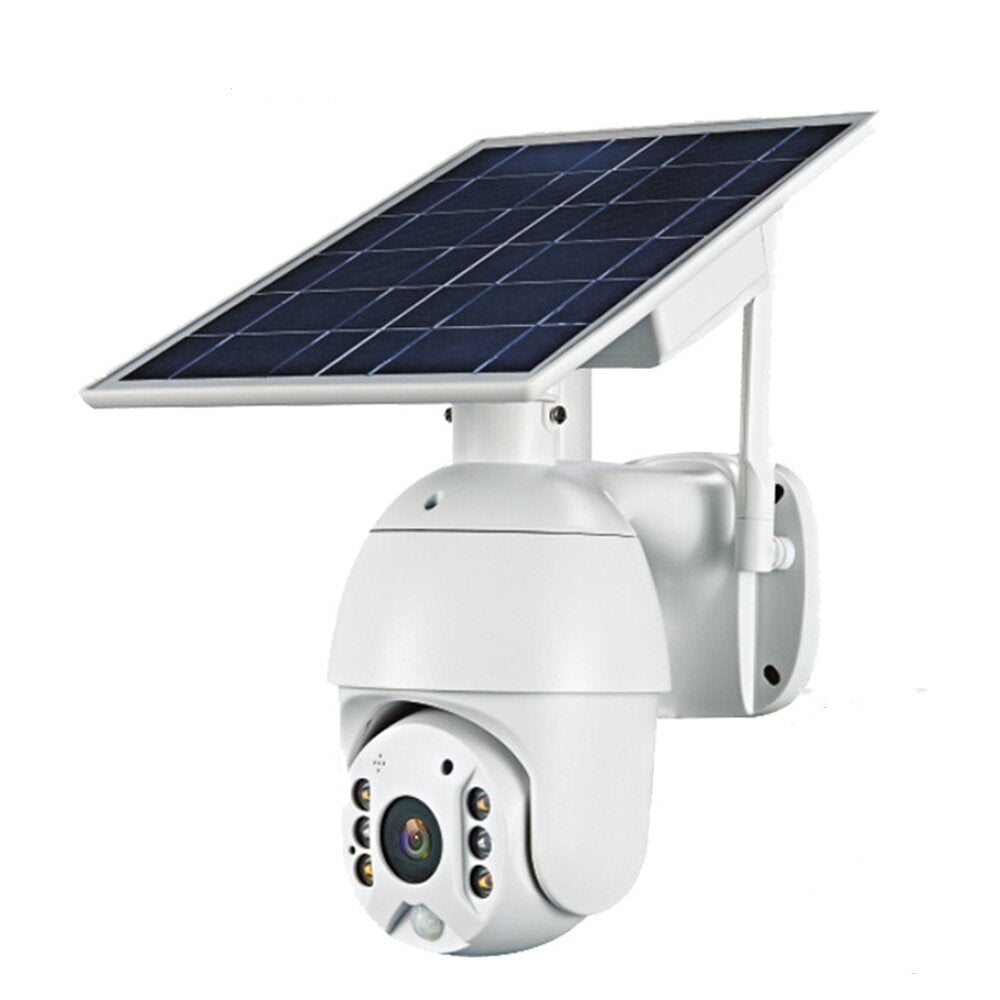 1080P HD Solar Camera Wireless WIFI Night Vision Two Way Audio Waterproof Surveillance Camera 4G IP Camera