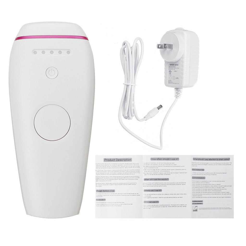 IPL Painless Laser Skin Rejuvenation Hair Removal 999999 Flash Handheld Household Epilator LCD Display Full Body Arms Legs Underarms