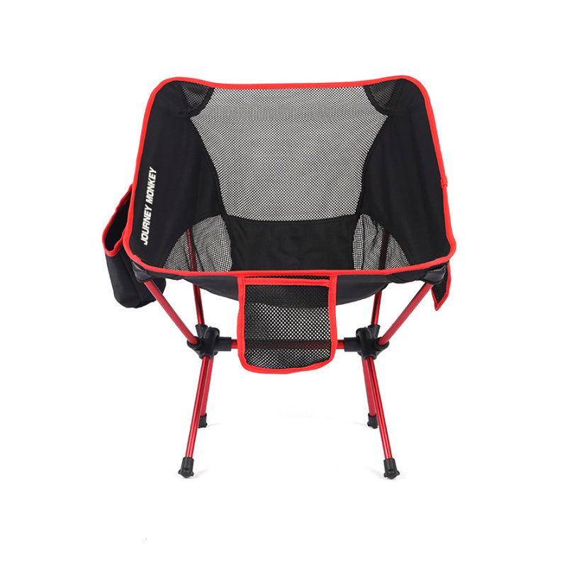 Outdoor Portable Folding Chair Ultralight Aluminum Alloy Stool Max Load 120kg Camping Picnic