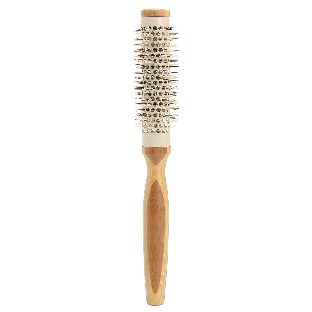 7 Pro Round Brush Curly Hair Roller Brush Natural Wood Hairbrush Comb Salon Tools