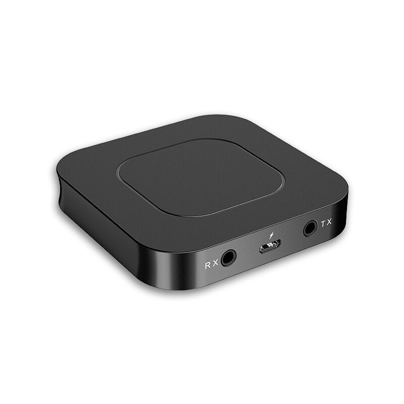 2 In 1 Bluetooth 5.0 Transmitter Receiver 3.5mm Audio Adapter Compatible With PC Laptop Smartphone MP3 Player