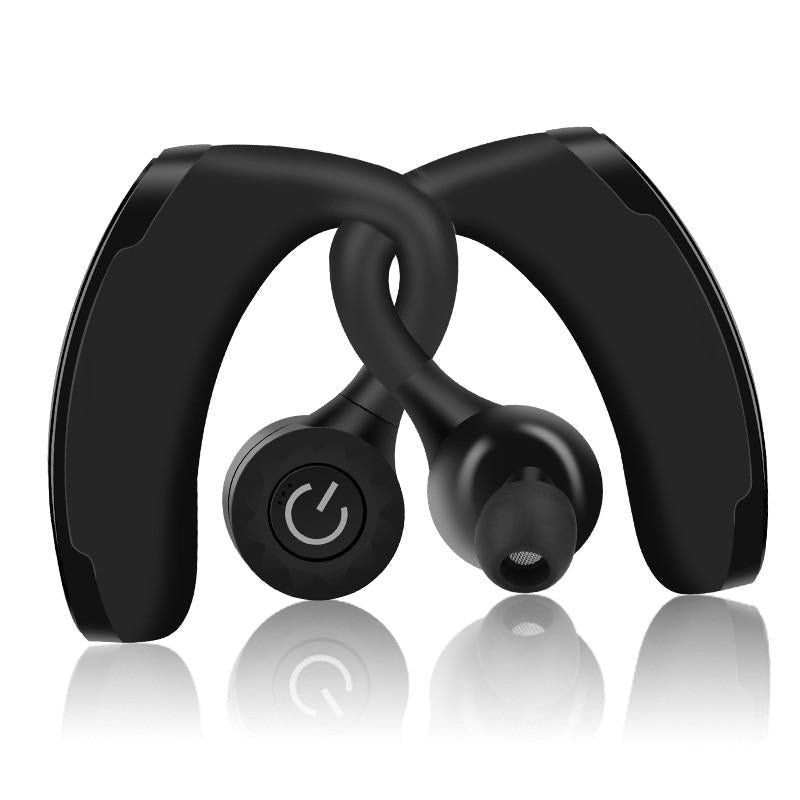 TWS Bluetooth 5.0 Sport Earphone Stereo Hi-Fi Ear Hook Headphone with Mic