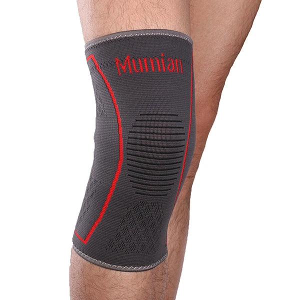 Silicone Slip-Resistant Sports Knee Sleeve Support Brace Knee Guard Protector Pad- 1PC