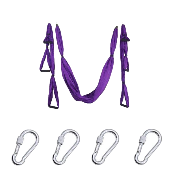 6 Handles Aerial Yoga Hammock Flying Swing Anti gravity Pilates Exercises Device