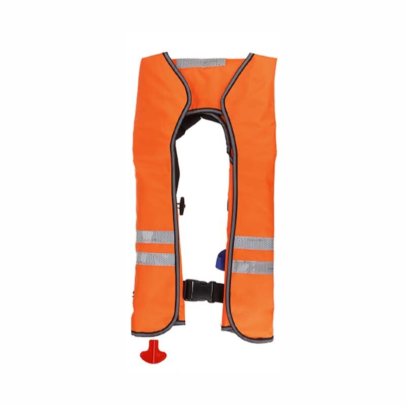 Automatic Inflatable Life Jacket Adult Survival Aid Vest With Luminous Film Super Floating