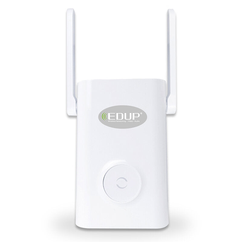 1200Mbps Dual Band WiFi Repeater 2.4G/5G Wireless Range Extender with 2x5dBi External Antennas