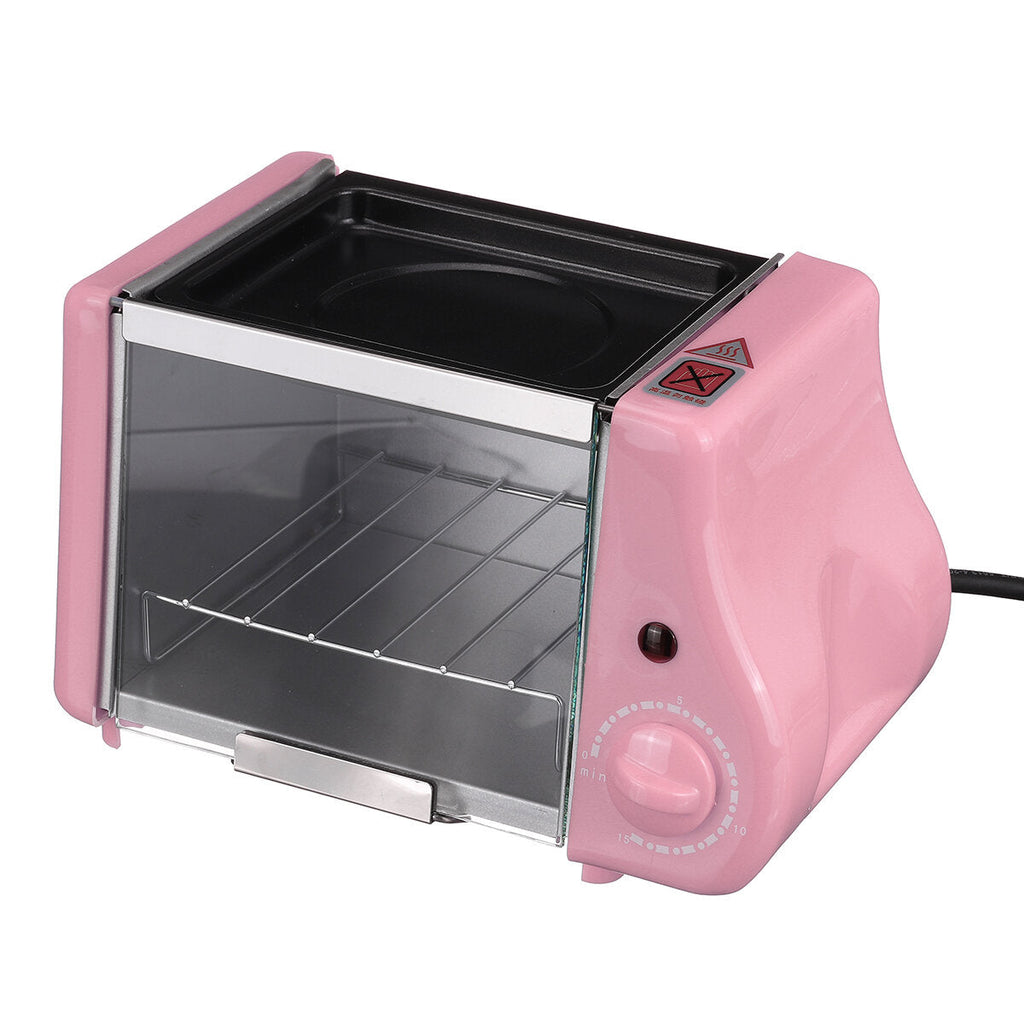 Multifunction Mini Electric Baking Bakery Roast Oven Grill Omelette Frying Pan Breakfast Maker Toaster