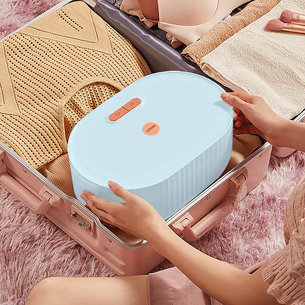 Clothes Dryer 99.99% UV Sterilization 360 Gentle Heat Drying 3 Modes Double-layered Sterile Storage Multi-item Disinfection