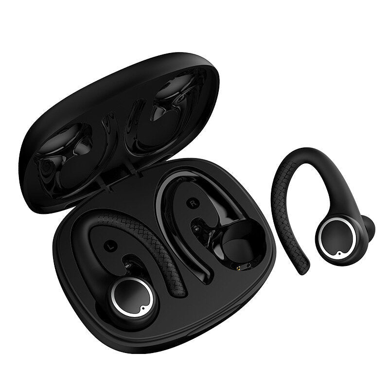 Earphones Bluetooth 5.0 Wireless Headphones Sport Gaming Headsets TWS Earbuds Ear Hook With Microphone