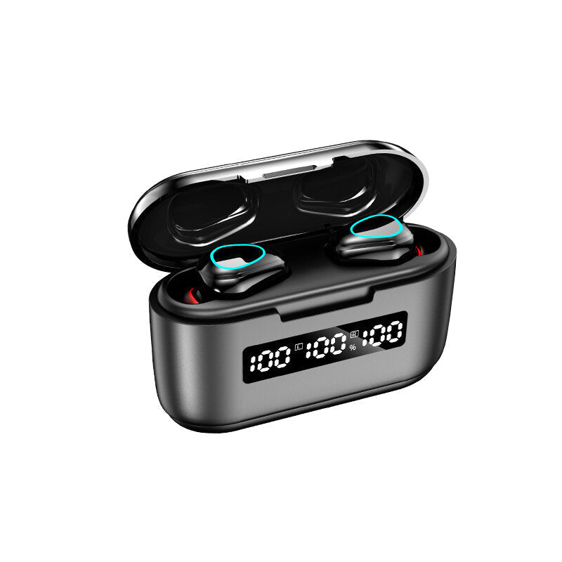 TWS Bluetooth 5.1 Earphones Mini Touch Control 9D Hi-Fi Stereo Sports Dual-mic Earbuds With 3500Mah Charging Box