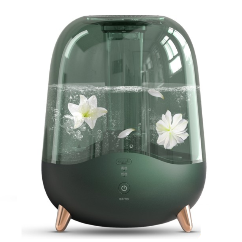 5L Large Capacity Crystal Air Humidifier 220V 25W 280 ml/h Humidification Low Noise Operation