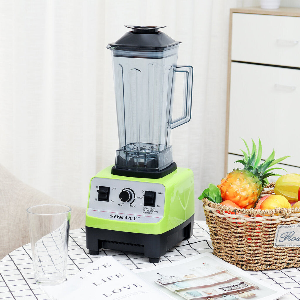 Multifunctional Juicer Adjustable Blender 2L Food Processor Mixer Smoothie Ice Crusher