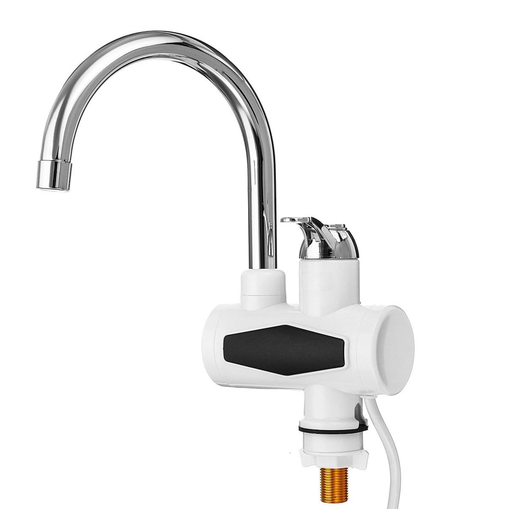 3KW 220V Electric Faucet Tap Hot Water Heater Instant For Home Bathroom Kitchen