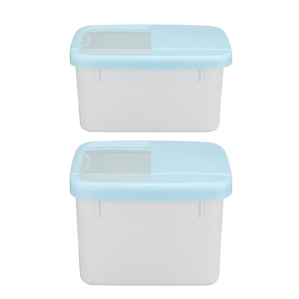 7.5/10KG Plastic Cereal Dispenser Storage Box Kitchen Food Grain Rice Container