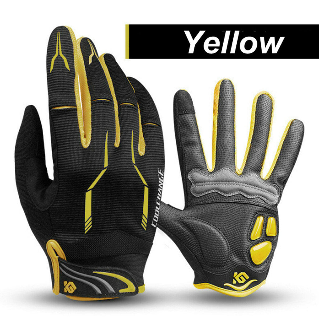 LSR Gel Pad Bike Gloves Winter Warm Racing Motorcycle Cycling Touchscreen Full Finger