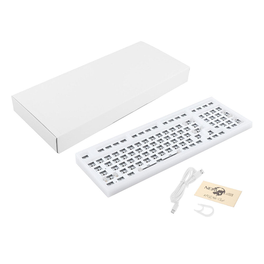 19 Keys Mechanical Keyboard Numpad Kit 2.4G Bluetooth Wired 3 Mode PCB Hot Swap RGB Lights Type C Cable Keyboard Number