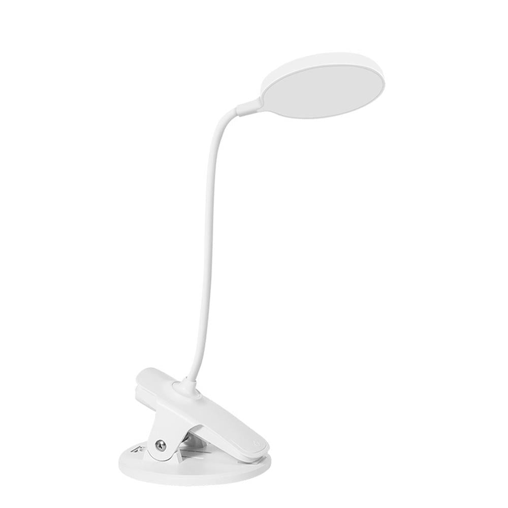 Rechargeable USB Charging Adjustable LED Smart Touch Table Desk Lamp Clip Reading Light