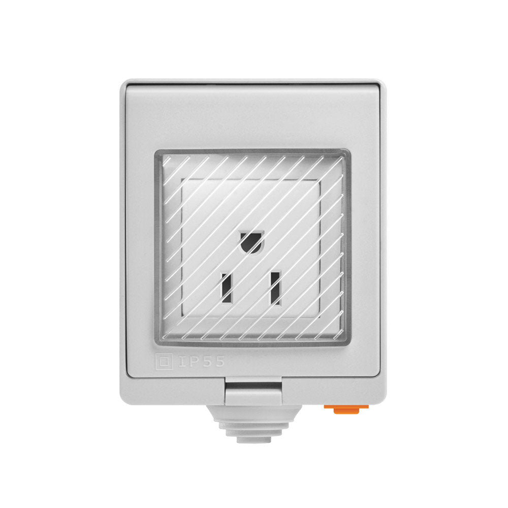 Waterproof WIFI S55 Smart Socket Switch UK/AU/US/FR/DE/ZA Multiple Version Wifi Socket Works With Alexa Google Home