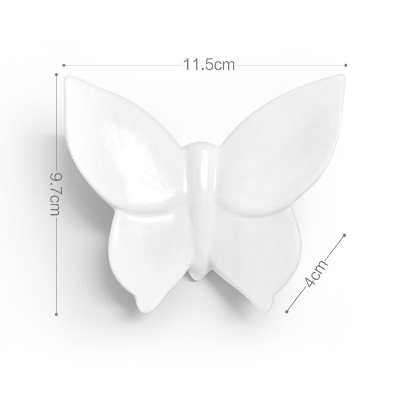 3D Resin Butterfly for Wall Poster Home Decoration TV Back Ground Wall Decoration Resin Artware Stickers