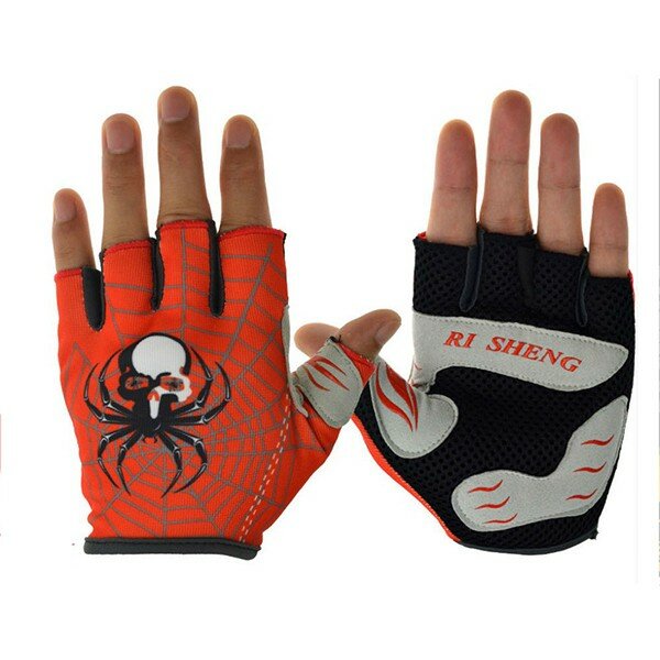 Mountain Motocross Cycling Glove Bike Bicycle Sports Antiskid Half Finger Gloves