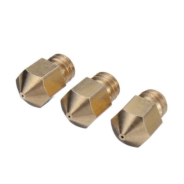 0.2mm 0.35mm 0.4mm 0.5mm 3D Printer Extruder Brass Nozzle Sprinkler Head