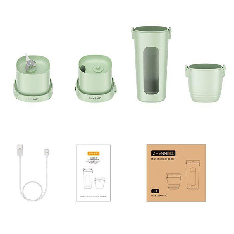 Mini Wireless Vacuum Portable Juicer Cup Blender from USB Charging Vacuum Preservation