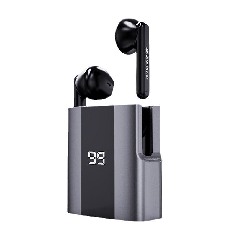 TWS blutooth 5.0 Headsets LED Display Smart Touch Noise Reduction Earphones with HD Mic