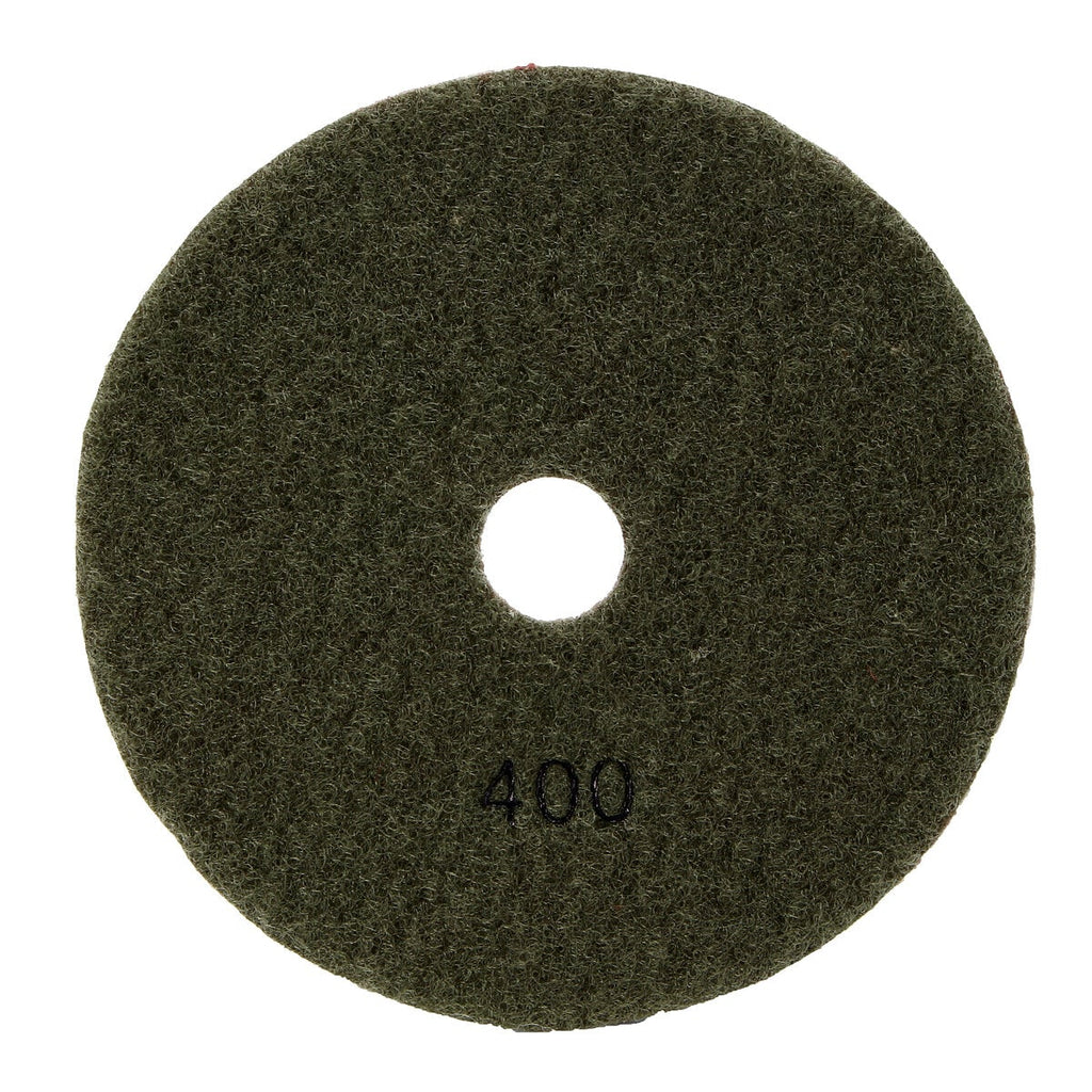 5 Inch 50-6000 Grit Diamond Polishing Pad Wet Dry Sanding Disc for Marble Concrete Granite Glass