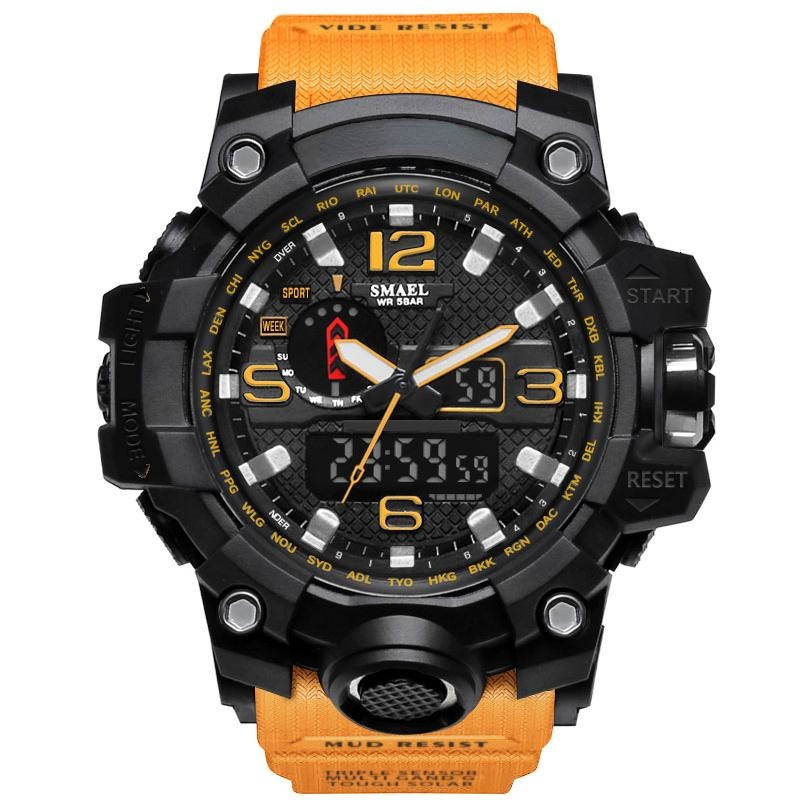 Waterproof Sport Dual Display Watch