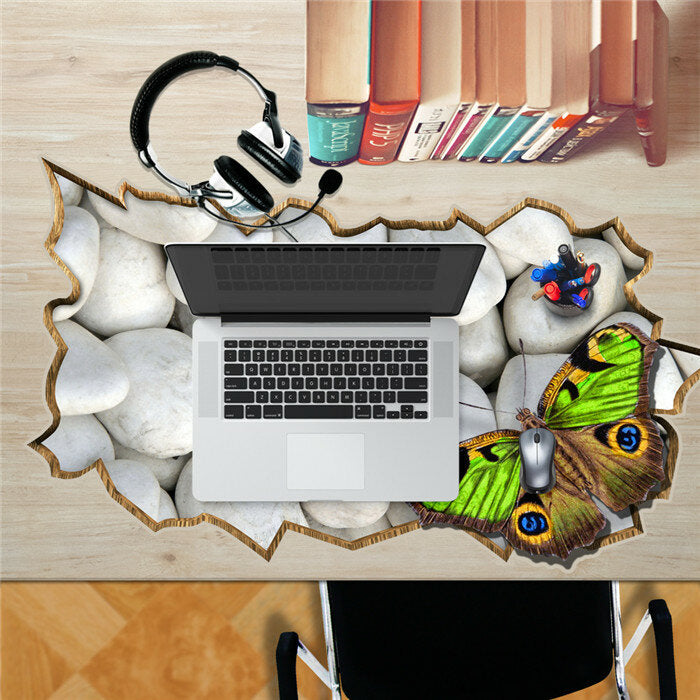 3D Desk Sticker Wall Decals Home Wall Desk Table Decor Gift