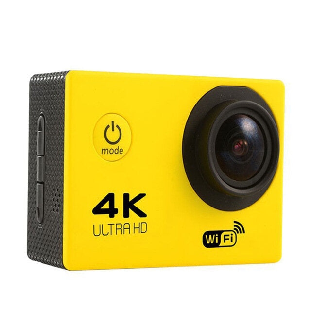 Wireless Wifi Camera HD 4K Waterproof Wide Angle 2.0 Inch Screen for Outdoor Sports Camera