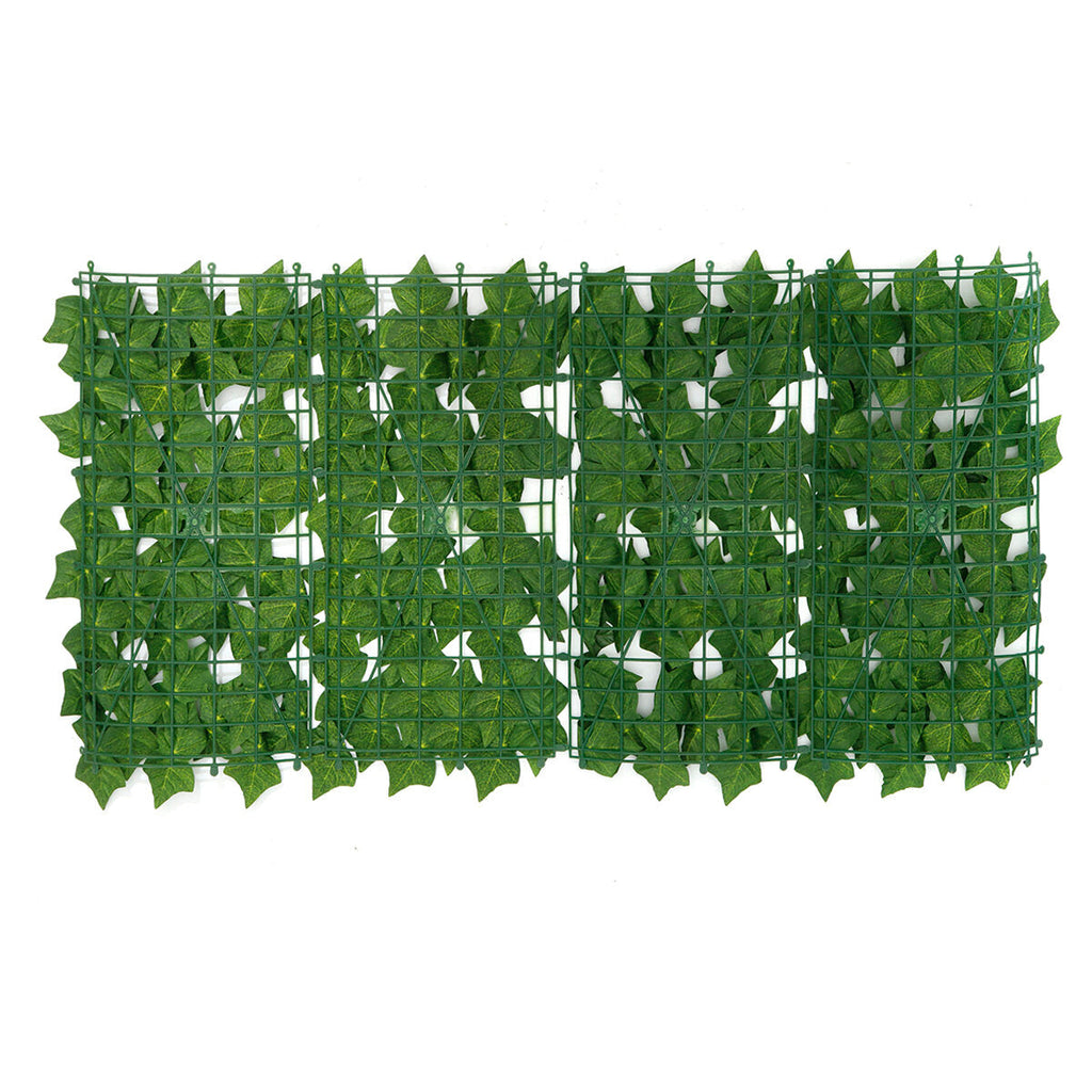 0.5M Outdoor Artificial Faux Ivy Leaf Privacy Fence Screen Decor Panels Hedge Garden Wall Cover