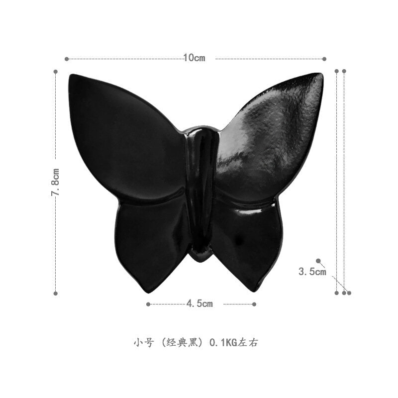 3D Resin Butterfly for Wall Poster Home Decoration TV Back Ground Wall Decoration Resin Artware Stickers