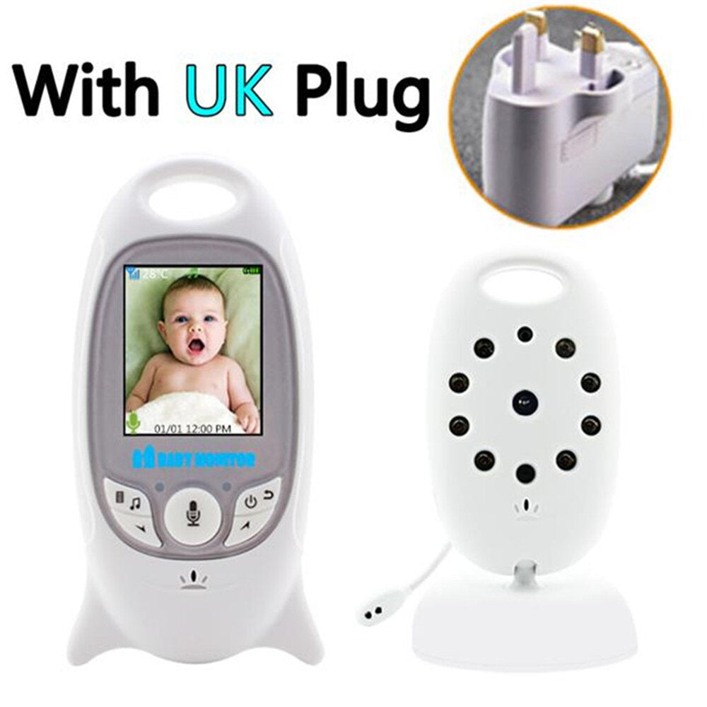 2.4G Baby Monitor Wireless Digital Video Baby Monitor 1080P Night Vision Two Way Audio USB Charging IP Camera