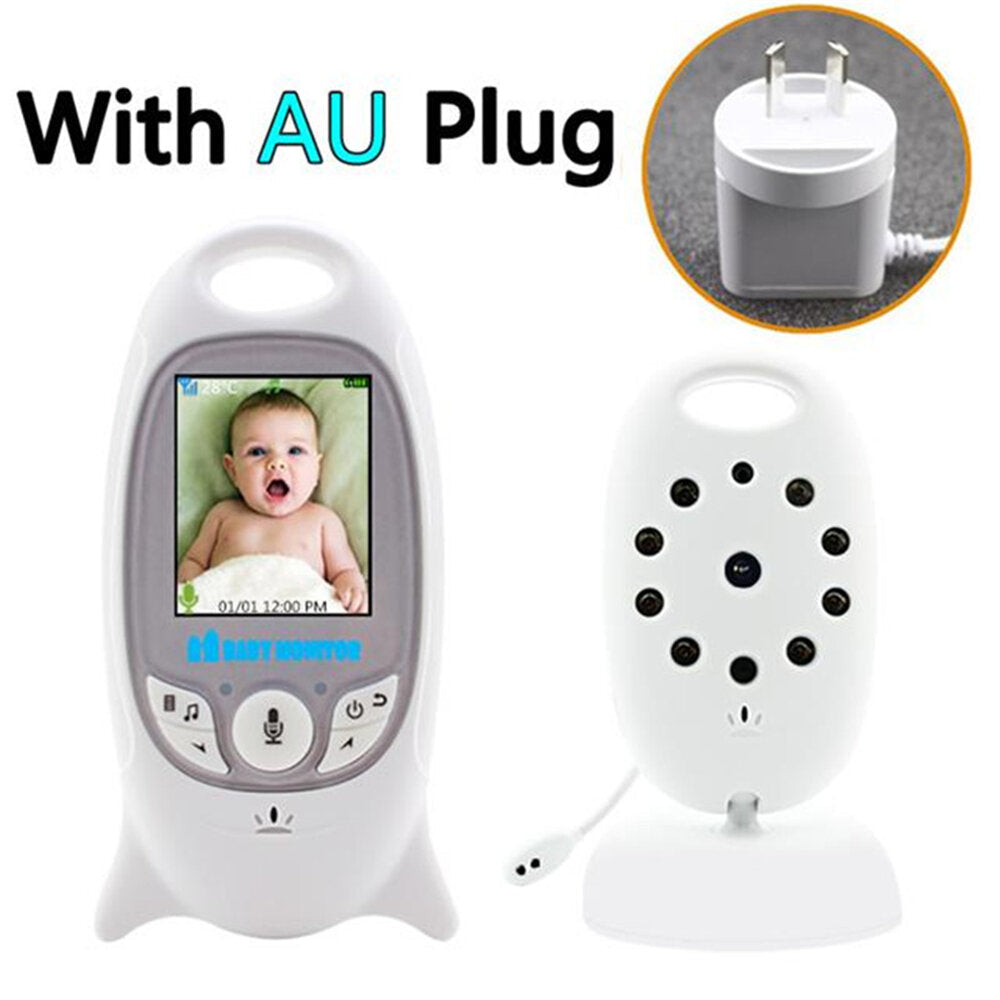 2.4G Baby Monitor Wireless Digital Video Baby Monitor 1080P Night Vision Two Way Audio USB Charging IP Camera