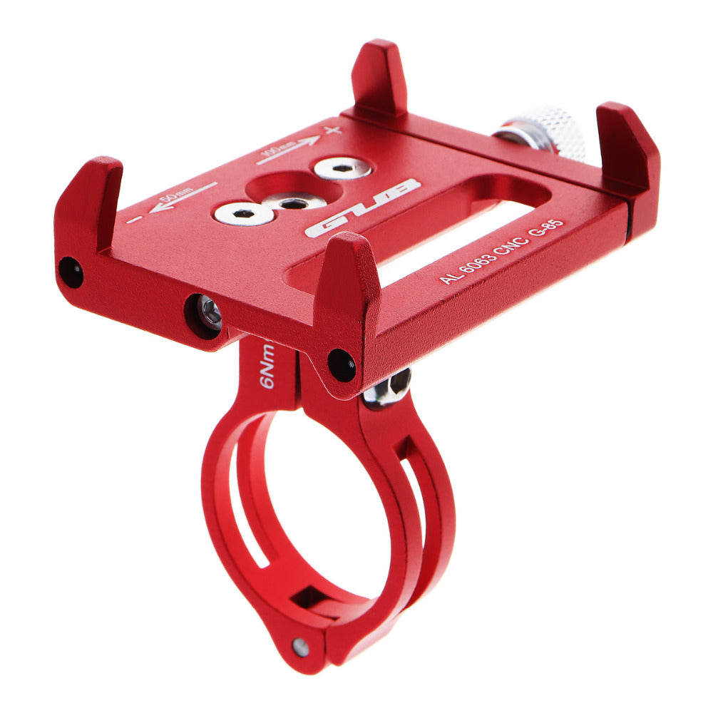 CNC Bicycle Phone Holder Bracket for Phone GPS Device Up To 6.2 Inch Non-slip