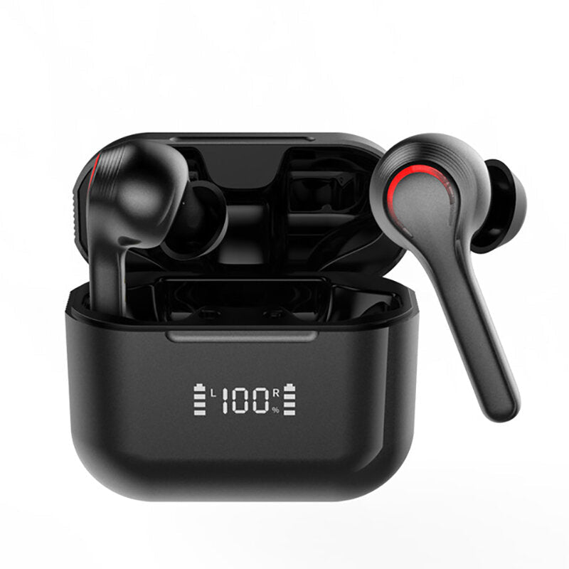 TWS Earphone 5.0 Bluetooth True Wireless Digital Display Earbuds Noise Canceling Sports WaterProof Headphone with Mic Charging Box